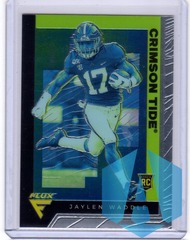 2021 Panini Chronicles Draft Picks Flux Jaylen Waddle RC #238 Alabama Rookie